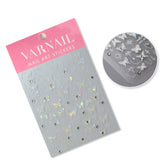 Rhinestone Nail Sticker - Laser Butterfly